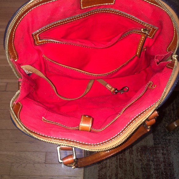 Dooney and Bourke Satchel Purse with Detachable Long Strap - Picture 10 of 12
